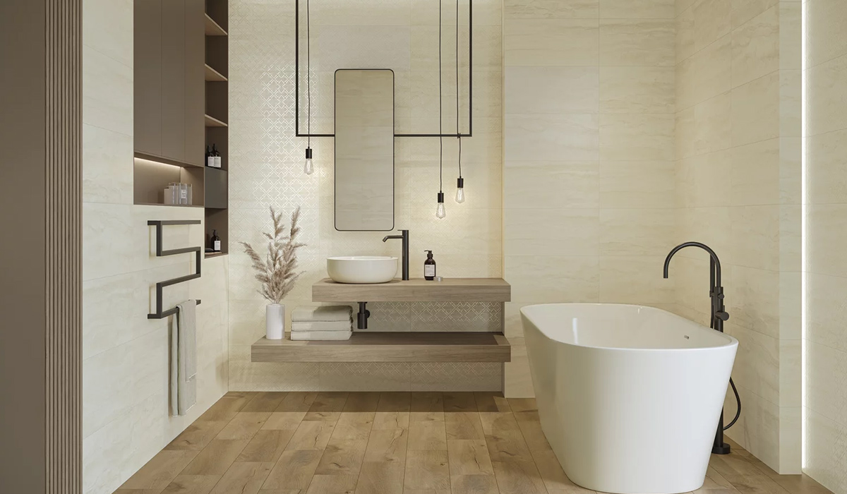 Ванна Golden Tile Art Wood - фото