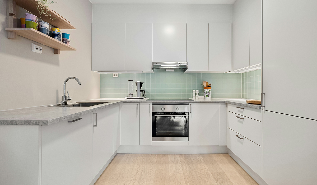 Кухня Cersanit Wood Flaxwood Beige - фото