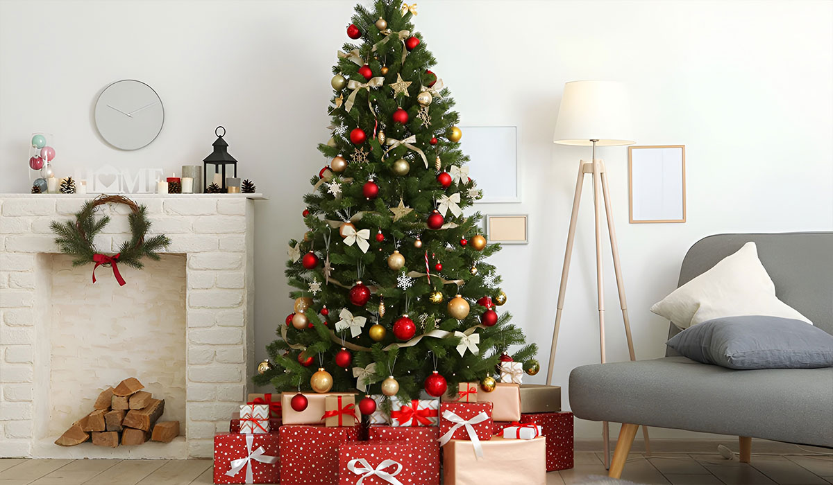 Новогодняя гостиная Floorpan Prime - фото