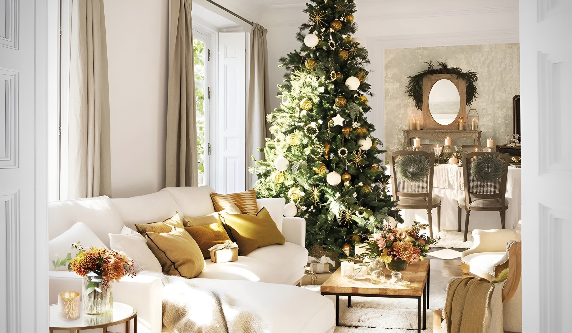 Різдвяна вітальня Lareto Mone - фото