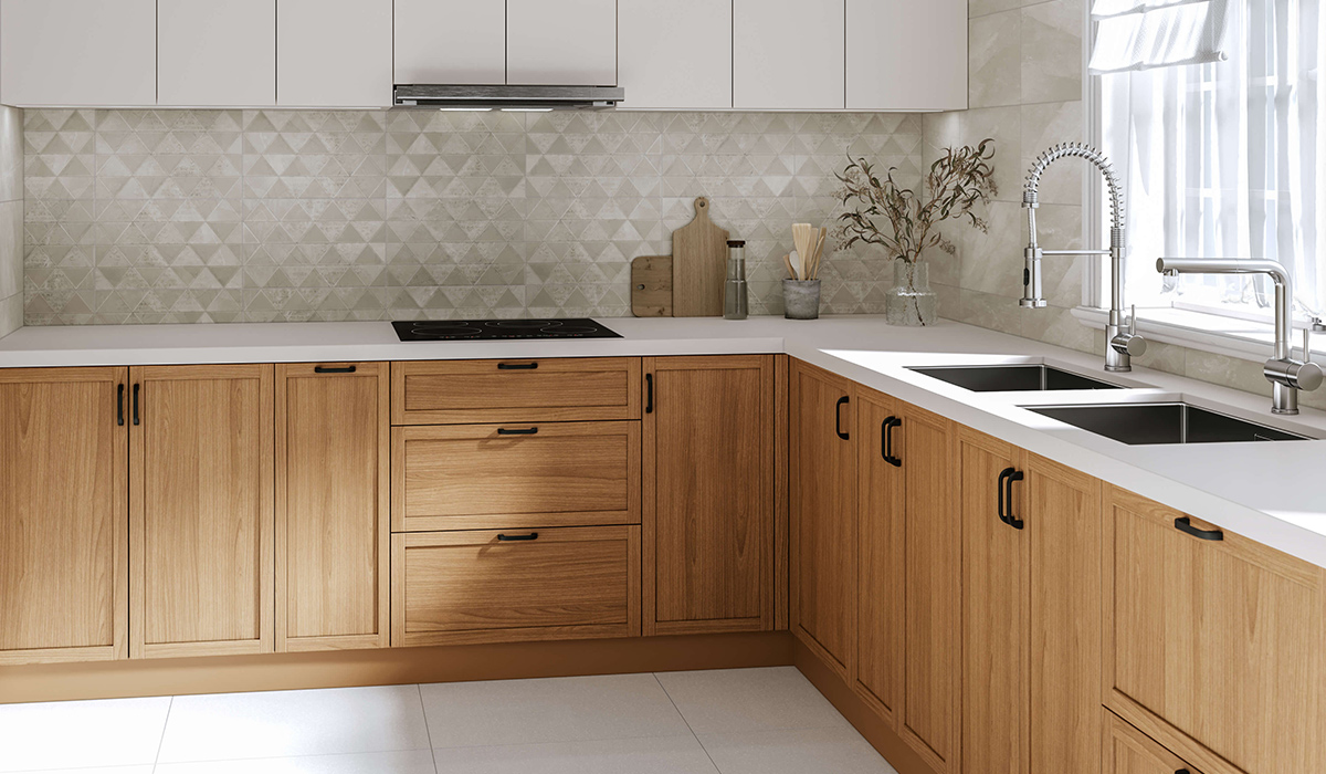 Кухня Golden Tile Stone Story - фото