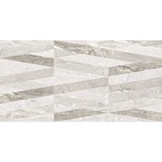 Плитка Golden Tile Marmo Milano Lines декор 8МG161 30*60 світло-сірий - фото