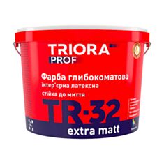 Краска интерьерная Triora TR-32 extra matt глубокоматовая белая 5 л - фото