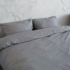 Комплект постельного белья Na Khmari cтрайп-сатин премиум Morocco 200*220 см - фото