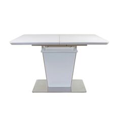 Стол обеденный раскладной Евродом Dallas T-7247 120*80 super white satin - фото