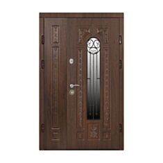 Двері металеві Міністерство Дверей Vinorit ПК-139 дуб темний 120*205 см праві - фото
