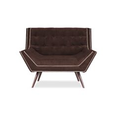 Кресло DLS Монро коричневое - фото