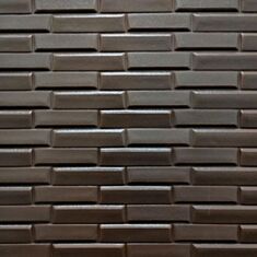 Панель 3D Sticker Wall самоклеющаяся 035 облицовочный кирпич кофе 700*700 мм - фото