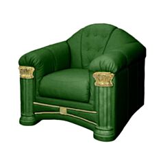 Кресло Lucy 1 зеленое - фото