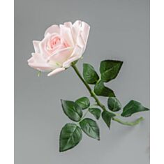 Искусственный цветок Роза силиконовая 001FR-7/pink 65см - фото