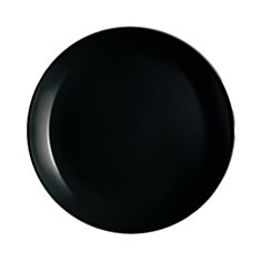 Тарілка обідня Luminarc Diwali Black P0867 25 см - фото