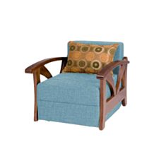 Кресло-кровать ОР-5Б голубое - фото