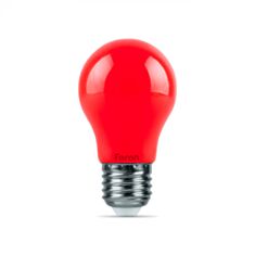 Лампа світлодіодна Feron LB-375 A50 230V 3W E27 червона - фото