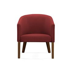 Кресло Ярис красно-коричневый - фото