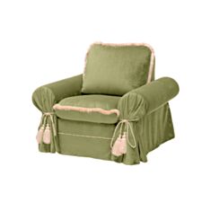 Кресло Элизабет оливковый - фото
