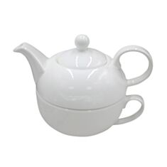 Чашка чайник Wilmax WL-994048 чайник 375 мл, чашка 340 мл - фото