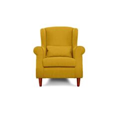 Кресло Генрих желтое - фото