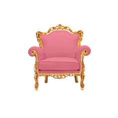 Кресло Нивель розовый - фото