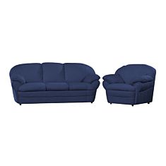 Комплект мягкой мебели Комфорт Софа 101 синий - фото