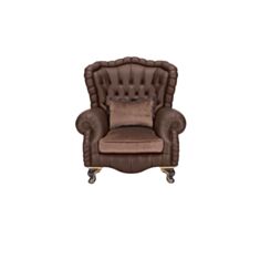 Кресло Дарио коричневый - фото