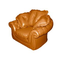 Кресло Isadora 1 оранжевое - фото