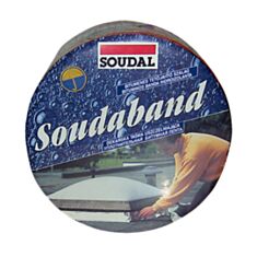 Стрічка бітумна Soudal Soudaband 100 мм 10 м графіт - фото