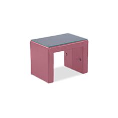 Столик прикроватный DLS Иттен розовый - фото