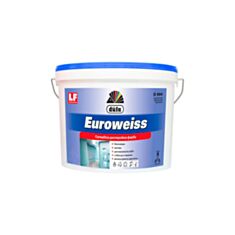 Интерьерная краска дисперсионная Dufa Euroweiss D604 супербелая 3,5 кг - фото