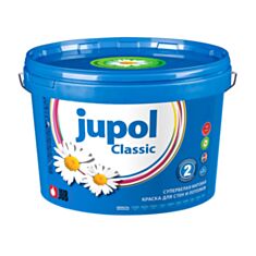 Фарба інтер'єрна JUB Jupol Classic супербіла 10 л - фото