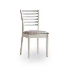 Крісло обіднє дерев'яне MA-SC біле - фото