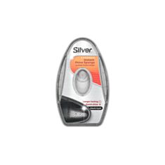 Губка-блиск Silver PS2007-01-03 з дозатором 6 мл чорна - фото