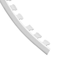 Профіль гнучкий ТІС АПГ10-п27 17*10 мм 2,7 м полірований - фото