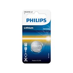 Батарейка Philips Litium CR2016 3V 1 шт  - фото