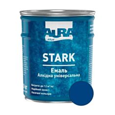 Емаль алкідна Aura Stark універсальна 48 синя 2,8 кг - фото