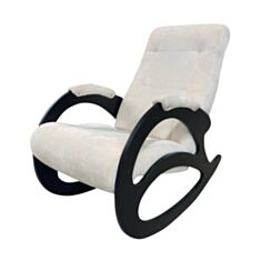 Крісло гойдалка Happy Lounge Модель 4 кордрой 344 молочне - фото
