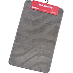 Набір килимків для ванної та туалету Maximus SYMPHONY 2504 темно-сірий - фото