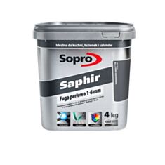 Фуга Sopro Saphir 14 4кг бетонно-серый - фото
