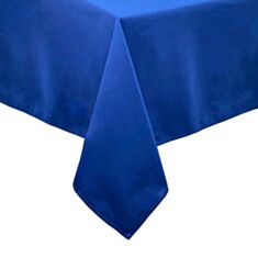 Скатертина Прованс однотонна синя 134*220 см - фото