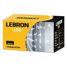 Гірлянда Lebron 15-18-74 240 LED 2*2 м холодний білий - фото