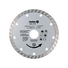 Диск отрезной алмазный Vorel 08752 Turbo 125*2 мм - фото