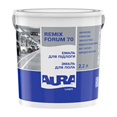 Емаль акрилова Aura LuxPro Remix Forum 70 біла 2,2 л - фото
