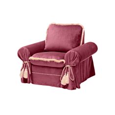 Кресло Элизабет розовый - фото
