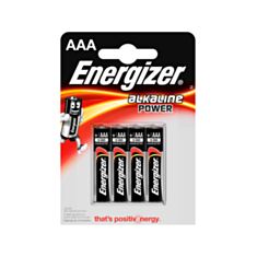 Батарейка Energizer Power LR03 AAA 4 шт - фото