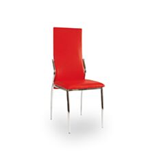 Кресло обеденное металлическое H-237 красное - фото