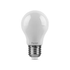 Лампа світлодіодна Feron LB-375 A50 230V 3W E27 6400K бiла - фото