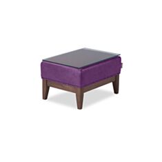 Столик прикроватный низкий DLS Рафаэль фиолетовый - фото