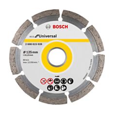 Алмазный диск Bosch ECO Universal 2608615041 22,23*125 мм - фото
