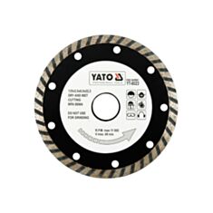 Круг відрізний алмазний для мокрої різки YATO YT-6023 TURBO 125*2,6*8*22,2 мм - фото