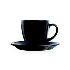 Сервіз чайний Luminarc Carine Black P4672 220 мл 12 предметів - фото
