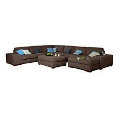 Комплект мягкой мебели Таллин коричневый - фото